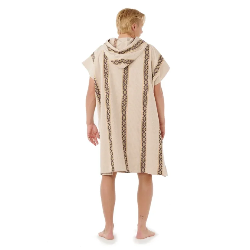 Poncho RIP CURL Clasic Surf Hooded Towel - Bone