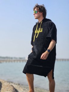 Pončo BejkRoll Wave Master - čierne