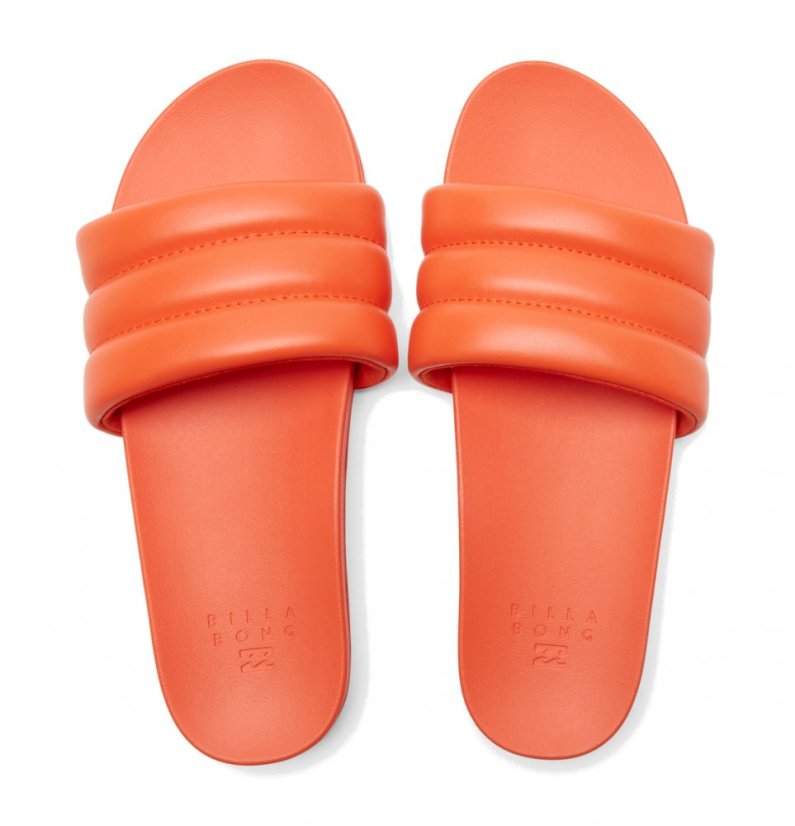 Dámské pantofle Billabong Playa Vista - Coral Craze - Velikost obuvi: EU 38