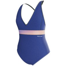 Dámské neoprenové plavky 2mm PROLIMIT Fire Swimsuit - Blue/Peach