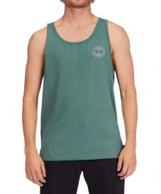 BILLABONG Crayon Wave Tank Top - Duck Green