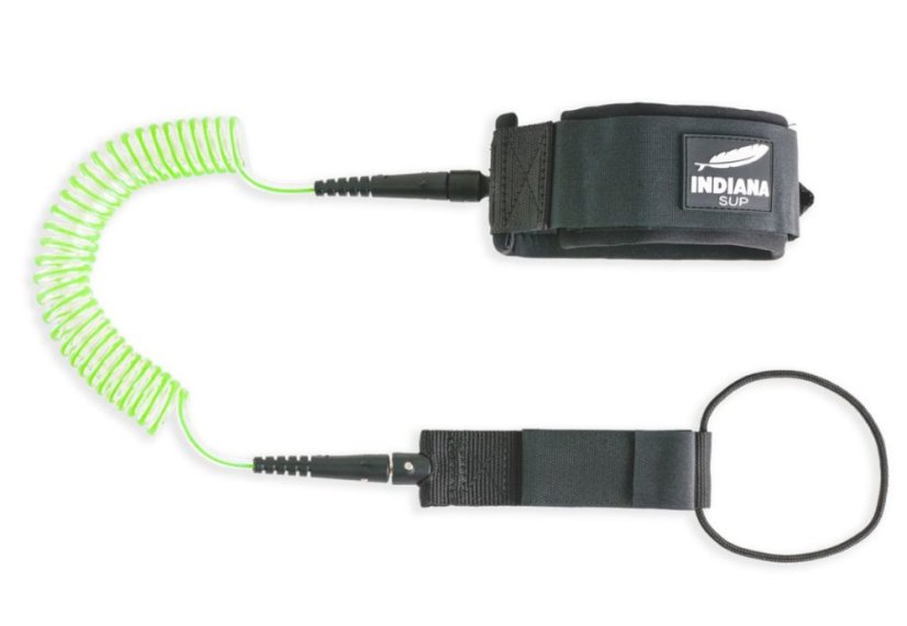 INDIANA Coil Leash SUP - zelený