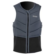 Impact Vest PROLIMIT Fusion Slider Half Padded FZ - black/gray