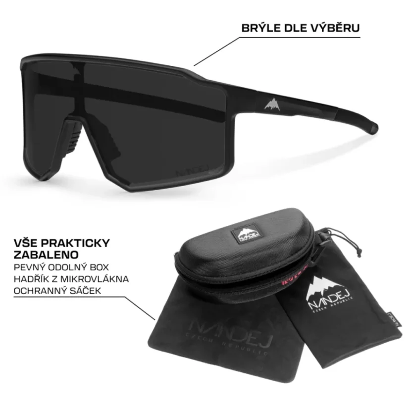 Sunglasses NANDEJ LIFE - Brown / Ice Blue
