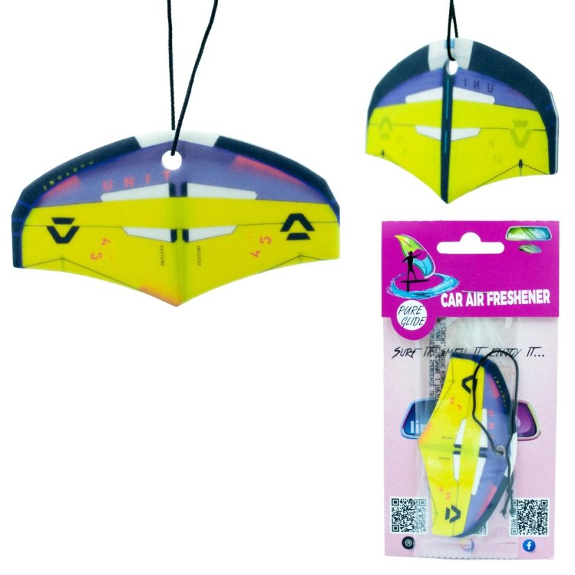 Car Air Freshener wing Duotone Unit 2025 - yellow