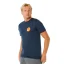 T-shirt RIP CURL Pacific Rinse Stacked Tee - Dark Navy