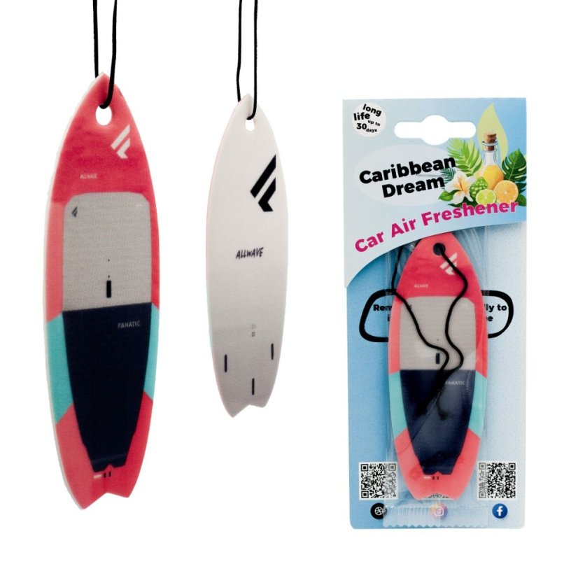 Vůně do auta SUP Fanatic Allwave - Vůně: Caribbean Dream
