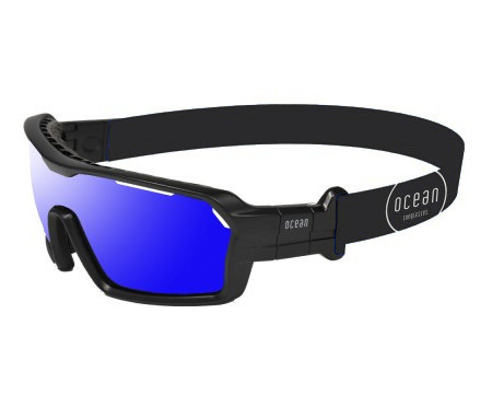 Sluneční brýle OCEAN Chameleon - black / blue lens