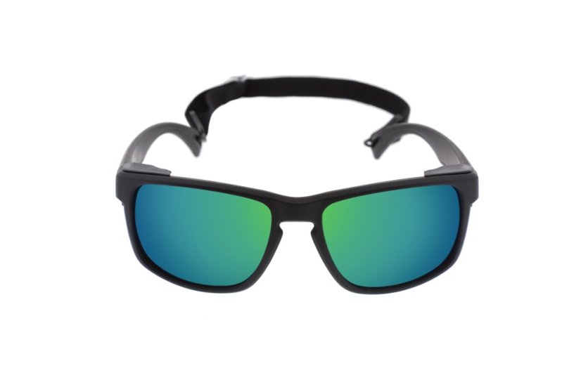 Sluneční brýle OCEAN Le Morne - Black / revo green lens