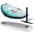 Wingfoil set NAISH 2025 s pevnou deskou - 90+ kg jezdec