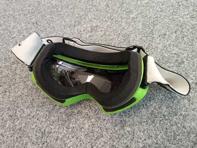 Ski goggles NANDEJ MNG - black/green