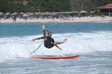 Lefkáda tak trochu jinak -  surfing na SUP