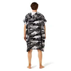 Poncho RIP CURL Fun Times Hooded Towel - black