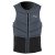 Nárazová vesta PROLIMIT Fusion Slider Half Padded FZ - black/gray