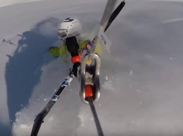 Snowkiting jaký chceš zažít 