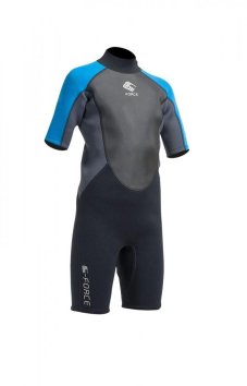 GUL '18 G-Force Shortie 3mm Junior's Wetsuit GF3307 - blue