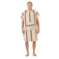 Poncho RIP CURL Clasic Surf Hooded Towel - Bone