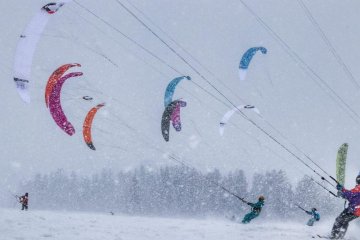 Orava Snowkite Challenge - report