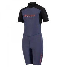 PROLIMIT Shorty 2/2mm Grommet Wetsuit - blue/red