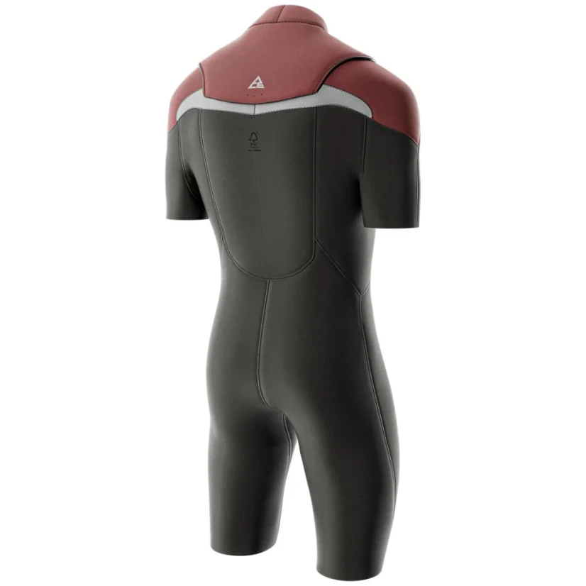 PROLIMIT Ace Shorty Freezip wetsuit 3/2mm - Black/Burgundy