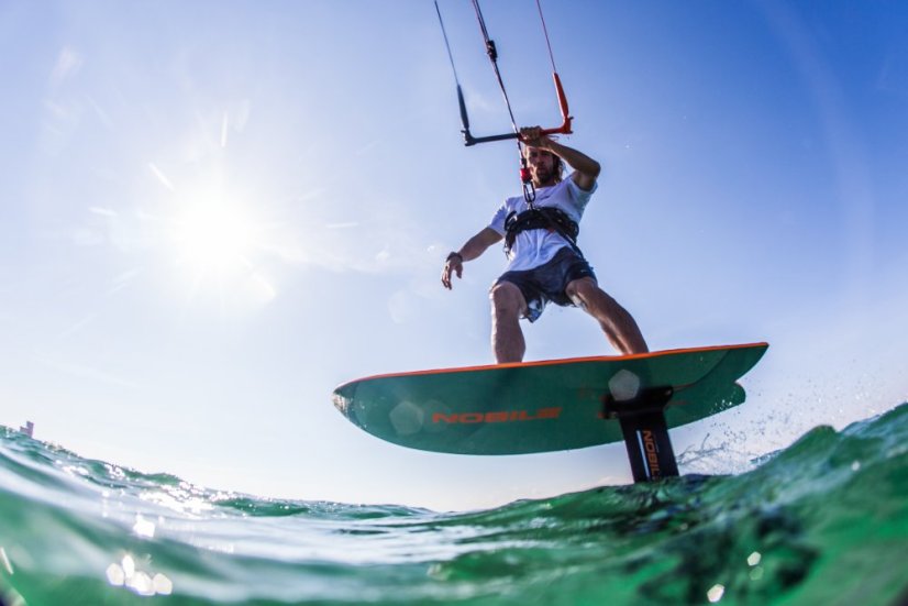 Foilboard 2025 NOBILE Fish Skim - Dĺžka surf / SUP: 4'7" / 139cm