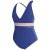 Dámské neoprenové plavky 2mm PROLIMIT Fire Swimsuit - Blue/Peach