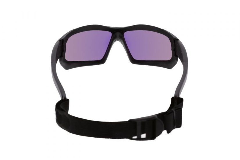 Sunglasses OCEAN Paros - black / blue lens