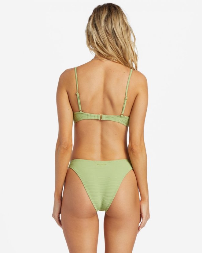 Horný diel plaviek BILLABONG Tanlines Bralette - Palm Green