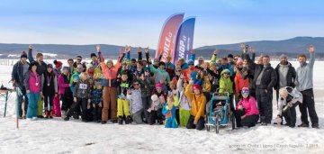 Lipno Stormy MČR ve snowkitingu 2019