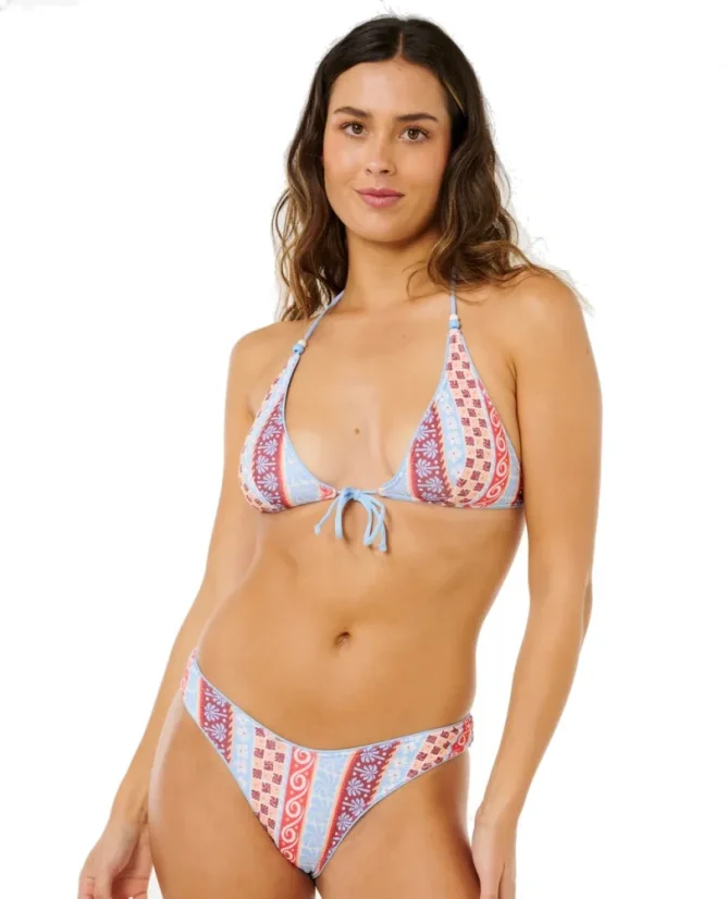 Horní díl plavek RIP CURL Coastal Instinct Triangle - multi