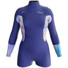 Dámsky neoprén 3/2 mm PROLIMIT Shorty Fire Free-X - Blue/Peach