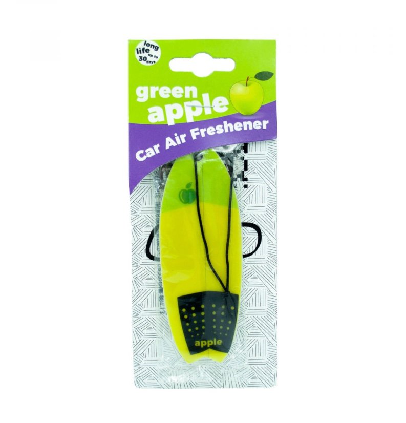Vůně do auta surfboard Limited - Green Apple - Vůně: Green Apple