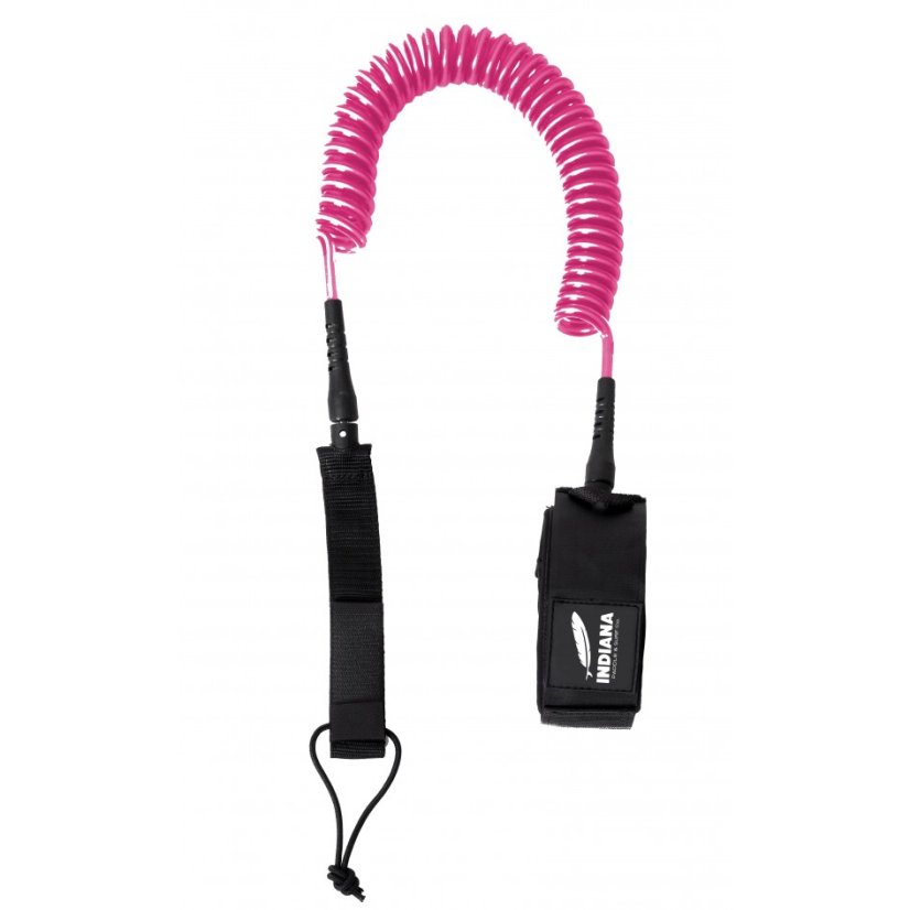 INDIANA Coil Leash SUP - ružový