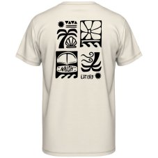 Tričko NAISH Loose Fit  Est. 1979 - Sand