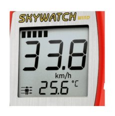 Měřič větru SKYWATCH Wind - Swiss red