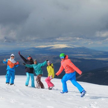 Vitosha a Rilská jezera - snowkiting