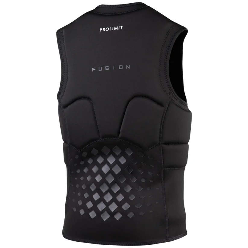 Nárazová vesta PROLIMIT Fusion Slider Half Padded FZ - black