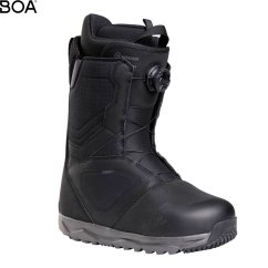 スノーボード NIDECKER CASCADE W BLACK 24.5 Men's snowboard boots Nidecker Cascade - black :: KITEBOARDING.CZ