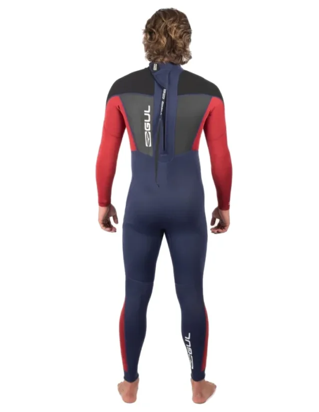 Men's wetsuit 3/2 Response RE1321 Navy/Red