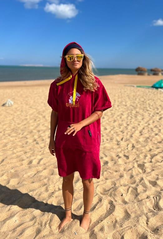 BejkRoll Poncho Master - Watermelon Red