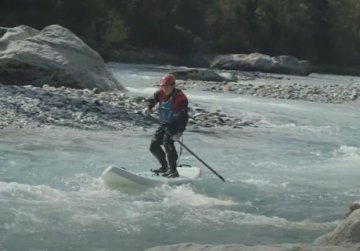 S paddleboardem na řeku