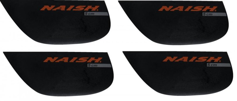 Set 4pcs fins Naish 5.0 cm IXEF
