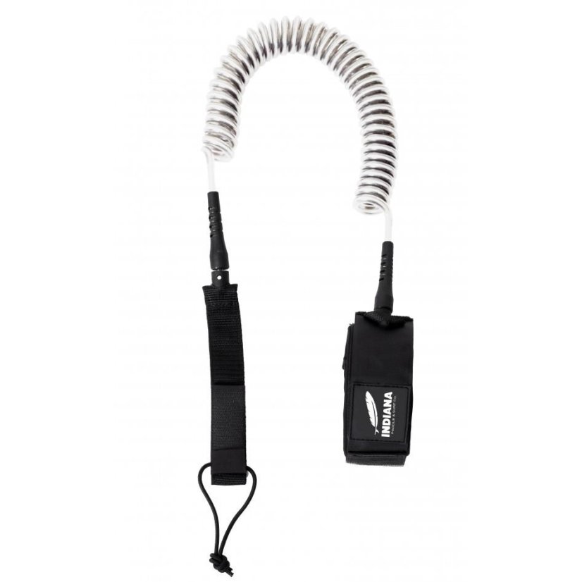INDIANA Coil Leash SUP - white