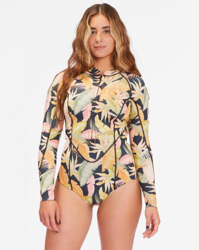 Dámsky neoprén 2 mm BILLABONG Salty Dayz - jungle night - Dámska veľkosť: 12