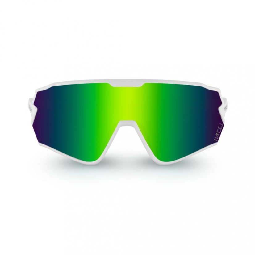 Sunglasses NANDEJ Action - white/green