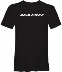 Tričko NAISH Logo - černé