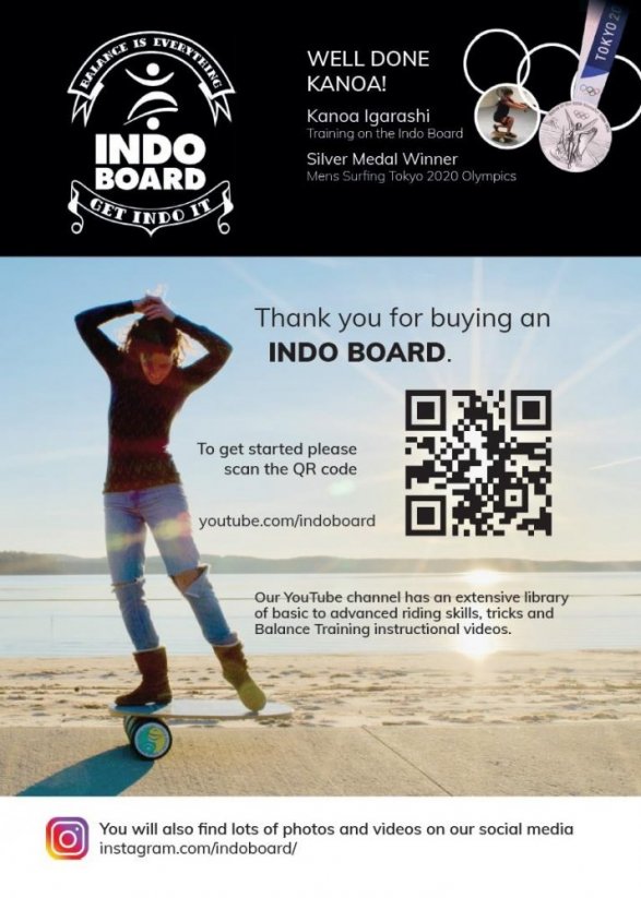 Indo Board ORIGINAL - Bamboo Beach