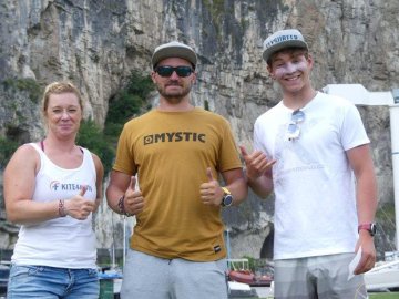 Soustředění na Traunsee a první mezinárodní hydrofoil závod reprezentace ČR