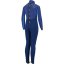 Detský neoprén 3/2 PROLIMIT Steamer V-Backzip - modrý/oranžový - Detská veľkosť: JM
