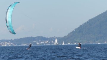 To pravé Traunsee na hydrofoilu